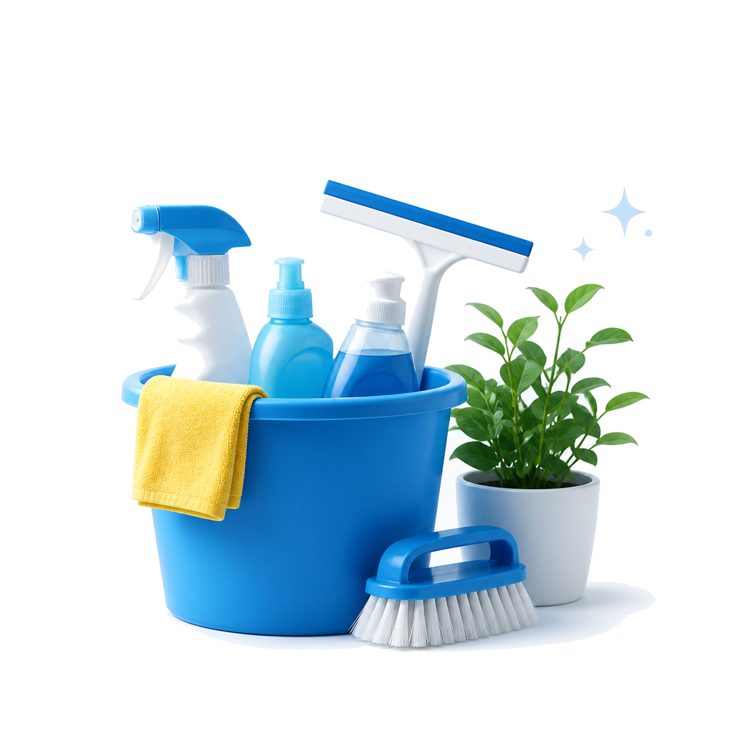 Cleaning service illustration